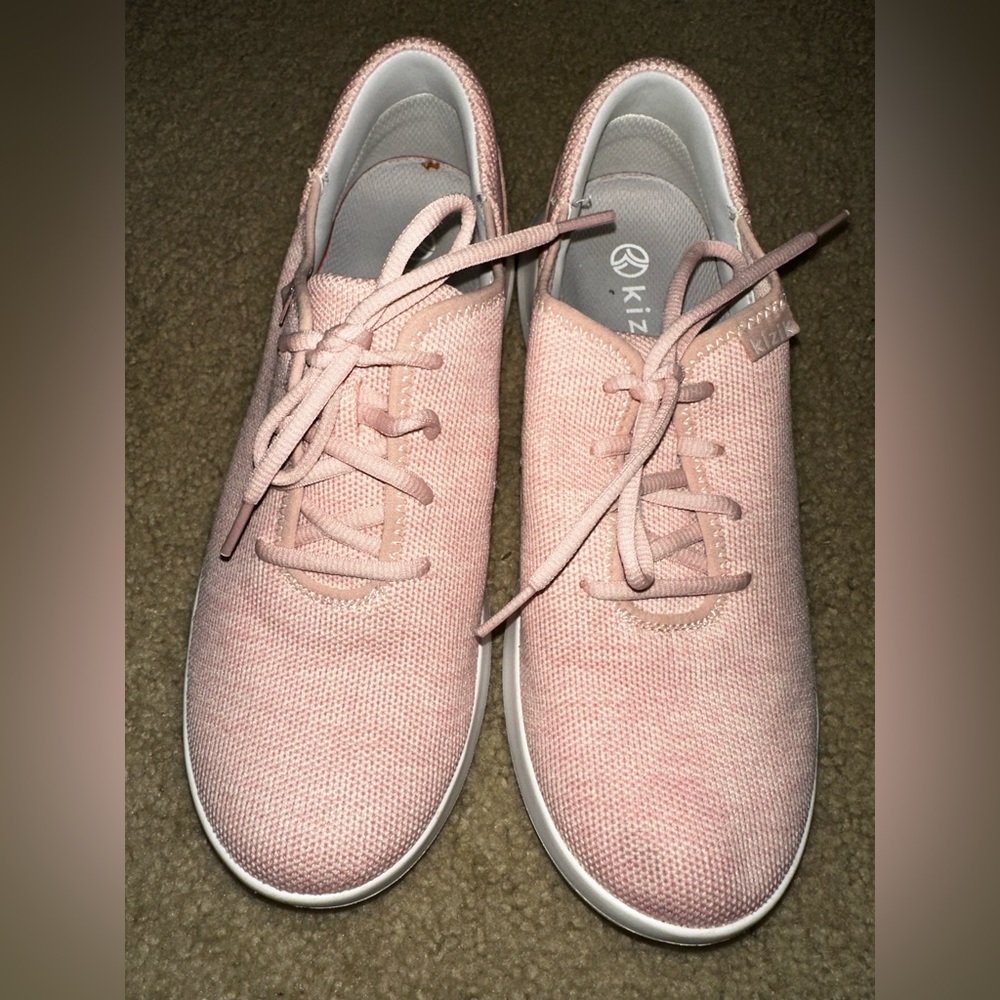 Women's Pink Sneakers - Picture 2 of 8